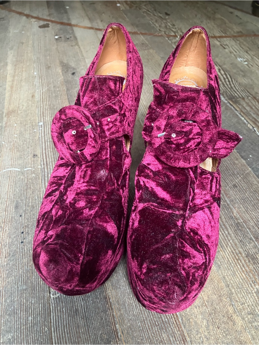 Jeffery Campbell velvet platforms - Picture 5 of 10